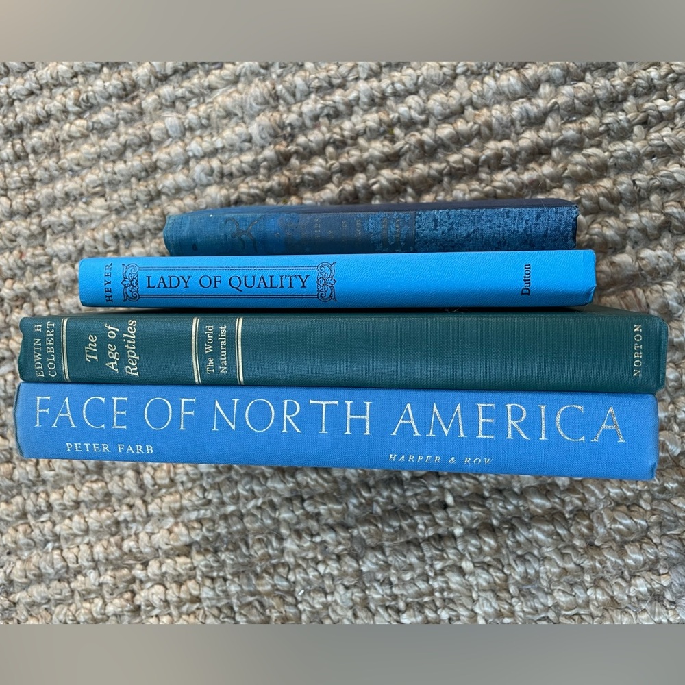 Vintage Antique Hardcover Book Lot of 4